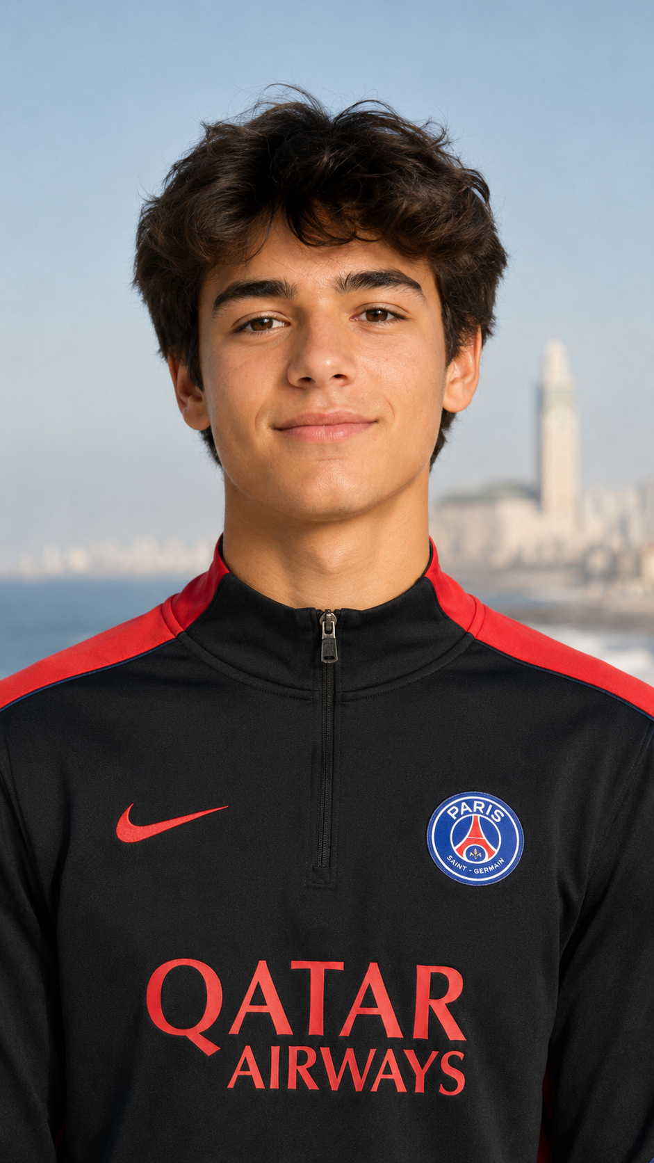 Ensemble Sportif Noir Style Paris – High Copy – Image 3