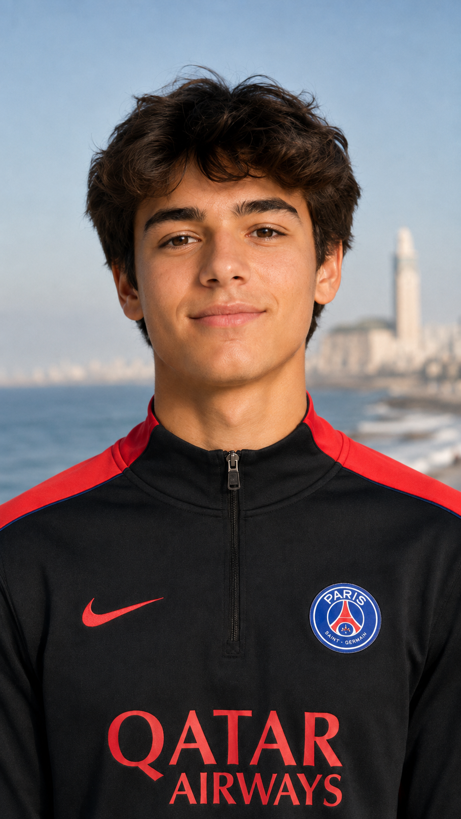 Ensemble Sportif Noir Style Paris – High Copy – Image 4