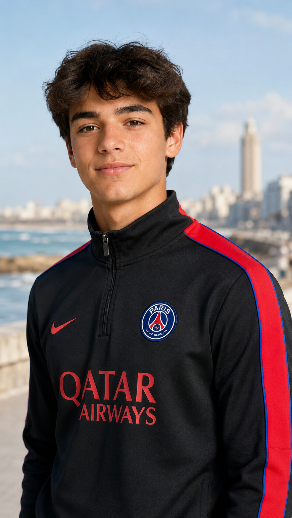 Ensemble Sportif Noir Style Paris – High Copy – Image 6