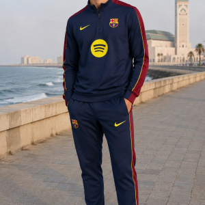 Ensemble garçon bleu marine style FC Barcelona – High Copy